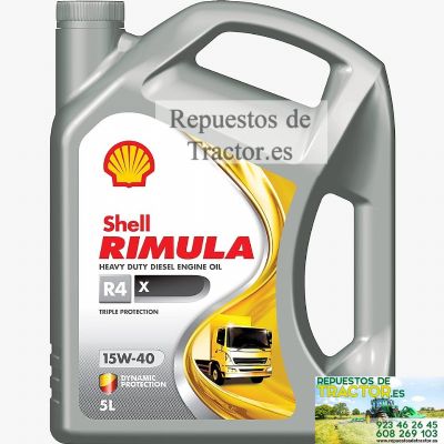 ACEITE SHELL X-R4 15W40. 5L